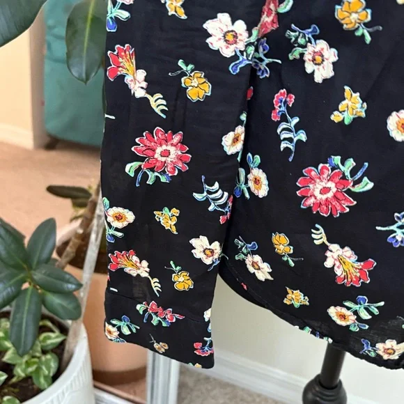 DESIGUAL Floral Button-Up Shirt - Picture 3 of 9